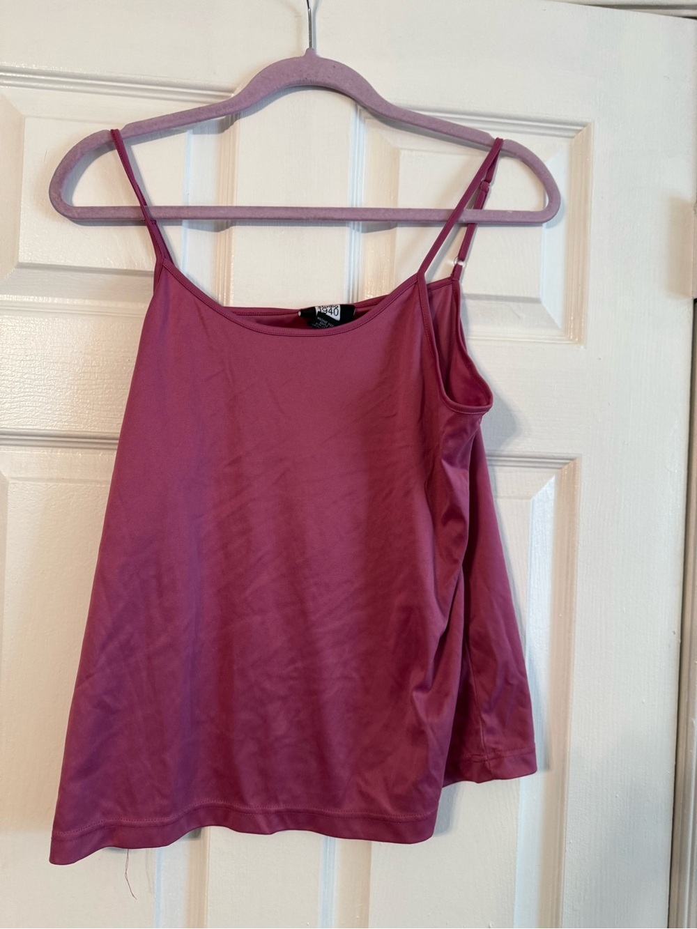 Studio 1940 Dusty Rose Adjustable-Strap Camisole